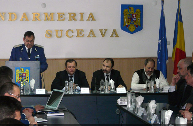 Evaluarea activităţii Inspectoratului de Jandarmi Judeţean Suceava 